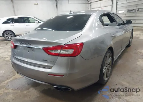 2017 Maserati Quattroporte Gts Granlusso из США, поврежденный, VIN ZAM56PPL2H1258230